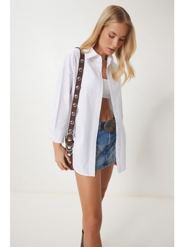 Happiness Istanbul Bluse in Weiß