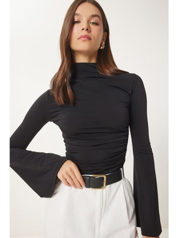 Happiness Istanbul Bluse in Schwarz