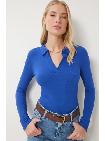 Happiness Istanbul Bluse in Blau