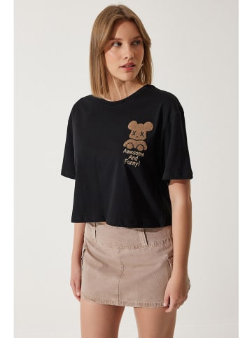 Happiness Istanbul Shirt in Schwarz