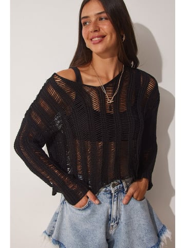 Happiness Istanbul Pullover in Schwarz
