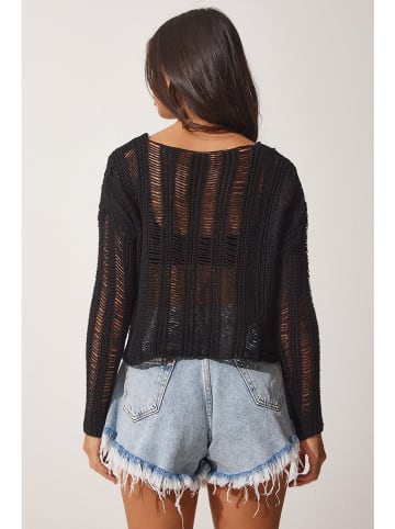 Happiness Istanbul Pullover in Schwarz