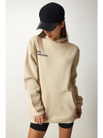 Happiness Istanbul Hoodie in Beige