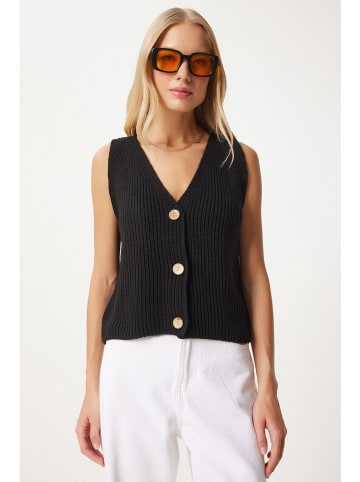Happiness Istanbul Gilet zwart