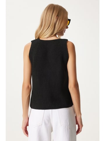 Happiness Istanbul Gilet zwart