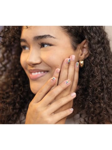 moses. 2-delige set: nageltatoeagevellen "Rainbow" meerkleurig - 2x 120 stuks