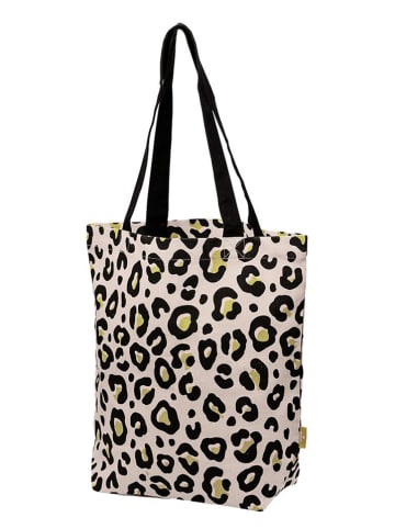 moses. Shopper ''Leo'' in Beige/ Schwarz - (L)38 x (B)37 cm