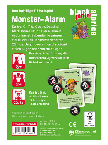 moses. Kartenspiel ''Monster-Alarm'' - ab 8 Jahren