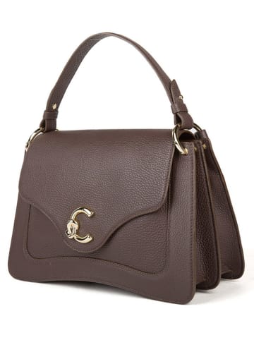 COCCINELLE Leder-Umhängetasche in Braun - (L)18 x (B)29,5 x (H)9,5 cm