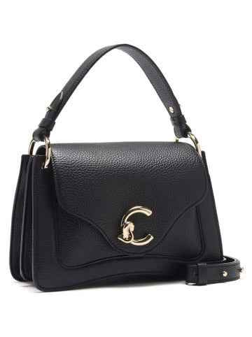 COCCINELLE Leren handtas zwart - (L)18 x (B)29,5 x (H)6 cm