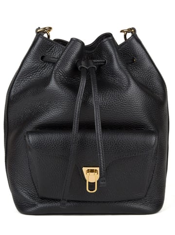 COCCINELLE Leren handtas zwart - (L)25 x (B)35 x (H)19 cm