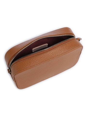 COCCINELLE Skórzana torebka w kolorze jasnobrązowym - 19 x 13,5 x 5,5 cm