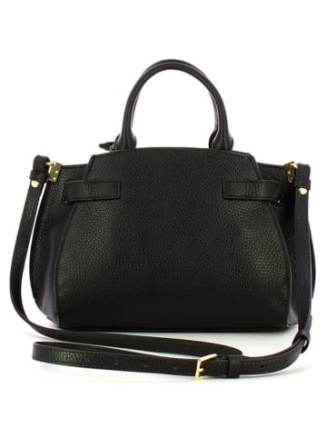 COCCINELLE Leder-Henkeltasche in Schwarz - (L)38 x (B)28 x (H)18 cm