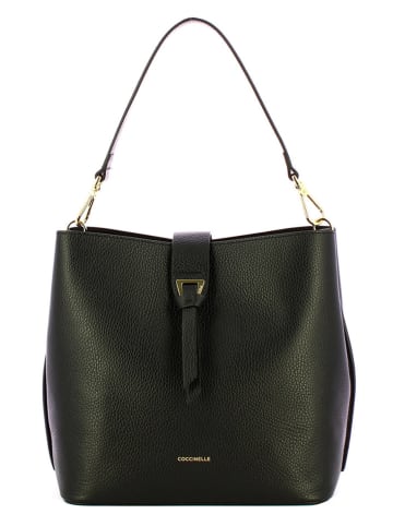 COCCINELLE Leren handtas zwart - (L)26 x (B)26 x (H)16 cm