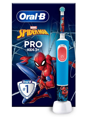 Oral-B Elektr. Zahnbürste "Vitality Pro 103 Spiderman" in Blau
