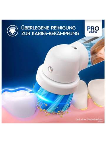 Oral-B Elektr. Zahnbürste "Vitality Pro 103 Frozen" in Hellblau
