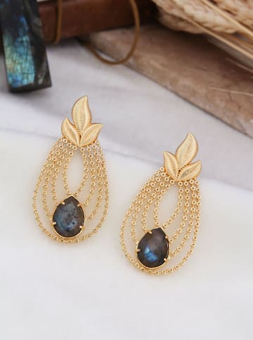 L'Atelier de Gaia Vergold. Ohrringe mit Edelsteinen