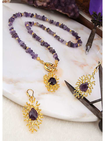 Pierres delicates 2-delige sieradenset: ketting en oorringen