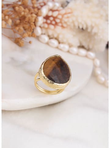 L'Atelier de Gaia Vergold. Ring mit Edelstein