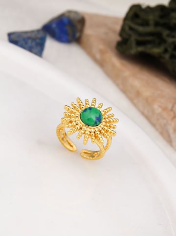 L'Atelier de Gaia Vergold. Ring mit Edelstein