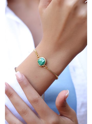 L'Atelier de Gaia Vergold. Armband mit Edelsteinen