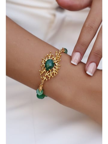L'Atelier de Gaia Vergold. Armband mit Edelsteinen