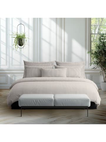 maison héritage PARIS Perkal-Bettwäsche-Set "Dauphine" in Taupe