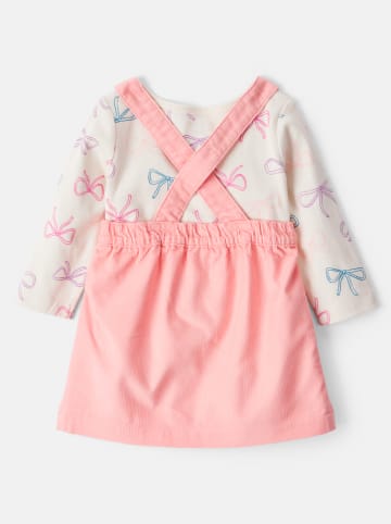carter's 2tlg. Outfit in Rosa/ Creme