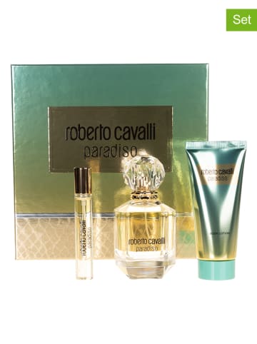 Roberto Cavalli 3-delige set: "Paradiso" - 2 x eau de parfum en bodylotion