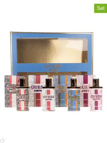Guess 4-częściowy zestaw "Amore" - 4 x EDT, po 7,5 ml