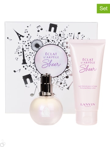 Lanvin 2tlg. Set: "Éclat d'Arpège Sheer" - EdP und Bodylotion