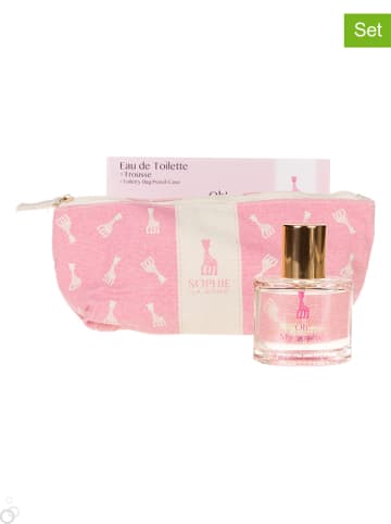 Sophie la Girafe 2tlg. Set: "La Girafe Oh My" - EdT und Kosmetiktasche