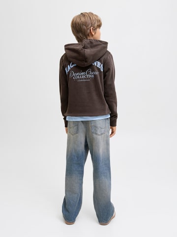 JACK & JONES Junior Bluza "Brandes" w kolorze brązowym