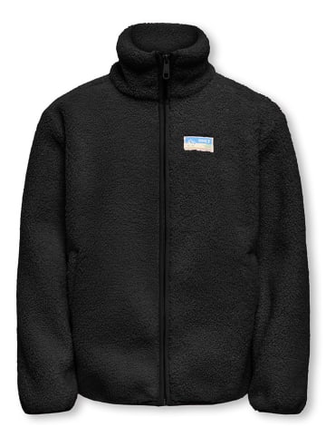 KIDS ONLY Teddy-Jacke "Eva" in Schwarz