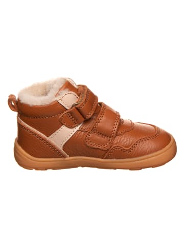 bisgaard Leder-Barfußschuhe in Hellbraun
