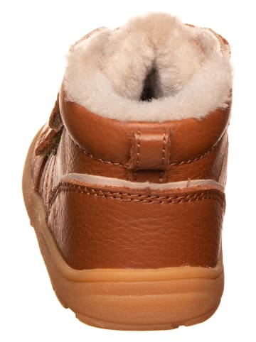 bisgaard Leder-Barfußschuhe in Hellbraun