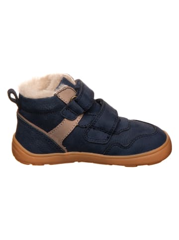 bisgaard Leder-Barfußschuhe in Dunkelblau