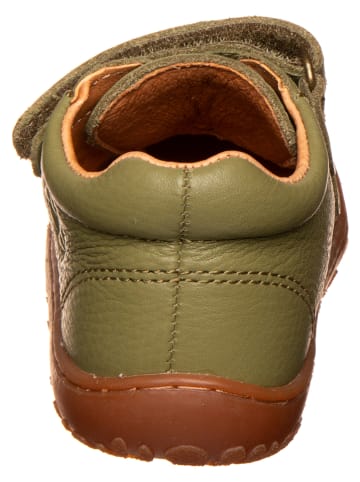 bisgaard Leren barefootschoenen kaki