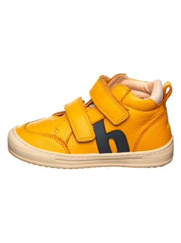 bisgaard Leder-Sneakers in Gelb