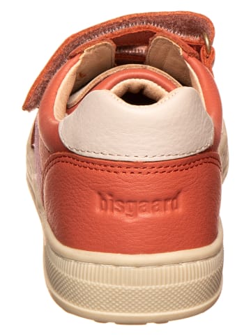 bisgaard Skórzane sneakersy w kolorze koralowym