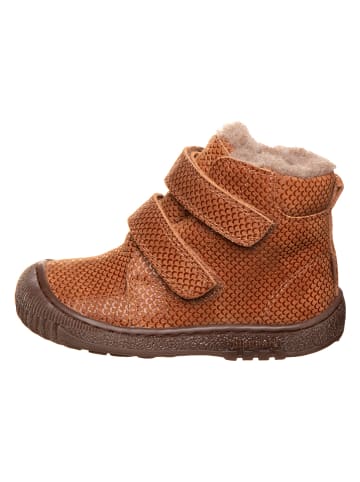 bisgaard Leder-Boots "Gorm" in Hellbraun