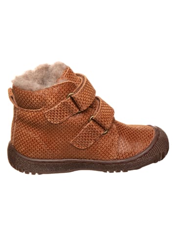bisgaard Leder-Boots "Gorm" in Hellbraun