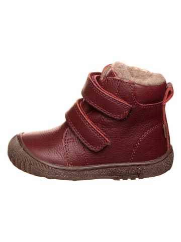 bisgaard Leder-Boots "Gorm" in Bordeaux