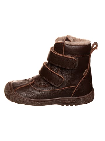 bisgaard Leder-Boots "Magnus" in Braun