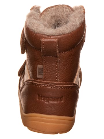 bisgaard Leder-Barfußschuhe  in Hellbraun