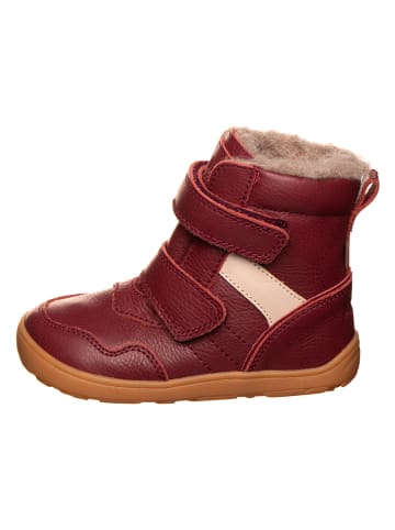 bisgaard Leder-Barfußschuhe  in Bordeaux