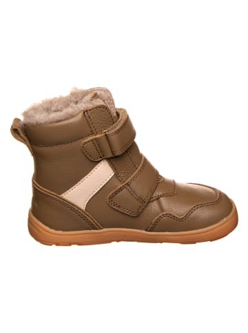 bisgaard Leder-Barfußschuhe  in Hellbraun