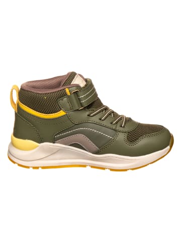 bisgaard Wanderschuhe  in Khaki/ Gelb