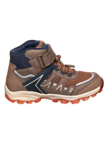 bisgaard Wanderschuhe  in Hellbraun/ Dunkelblau