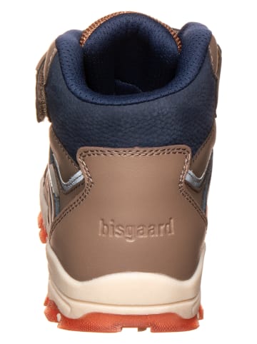 bisgaard Wanderschuhe  in Hellbraun/ Dunkelblau